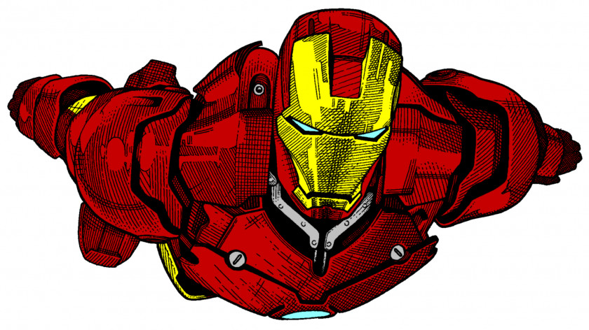 Iron Man Extremis Drawing Superhero Sketch PNG