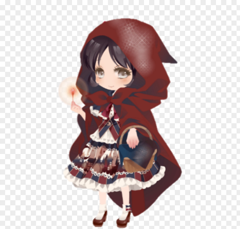 Nurser Brown Hair Cartoon Figurine Character PNG