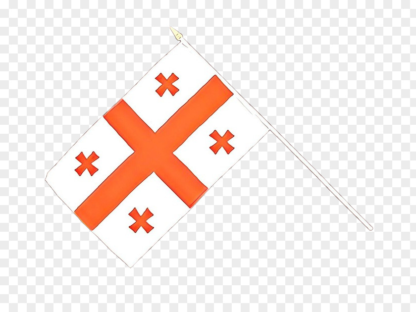 Orange Flag Check Mark PNG