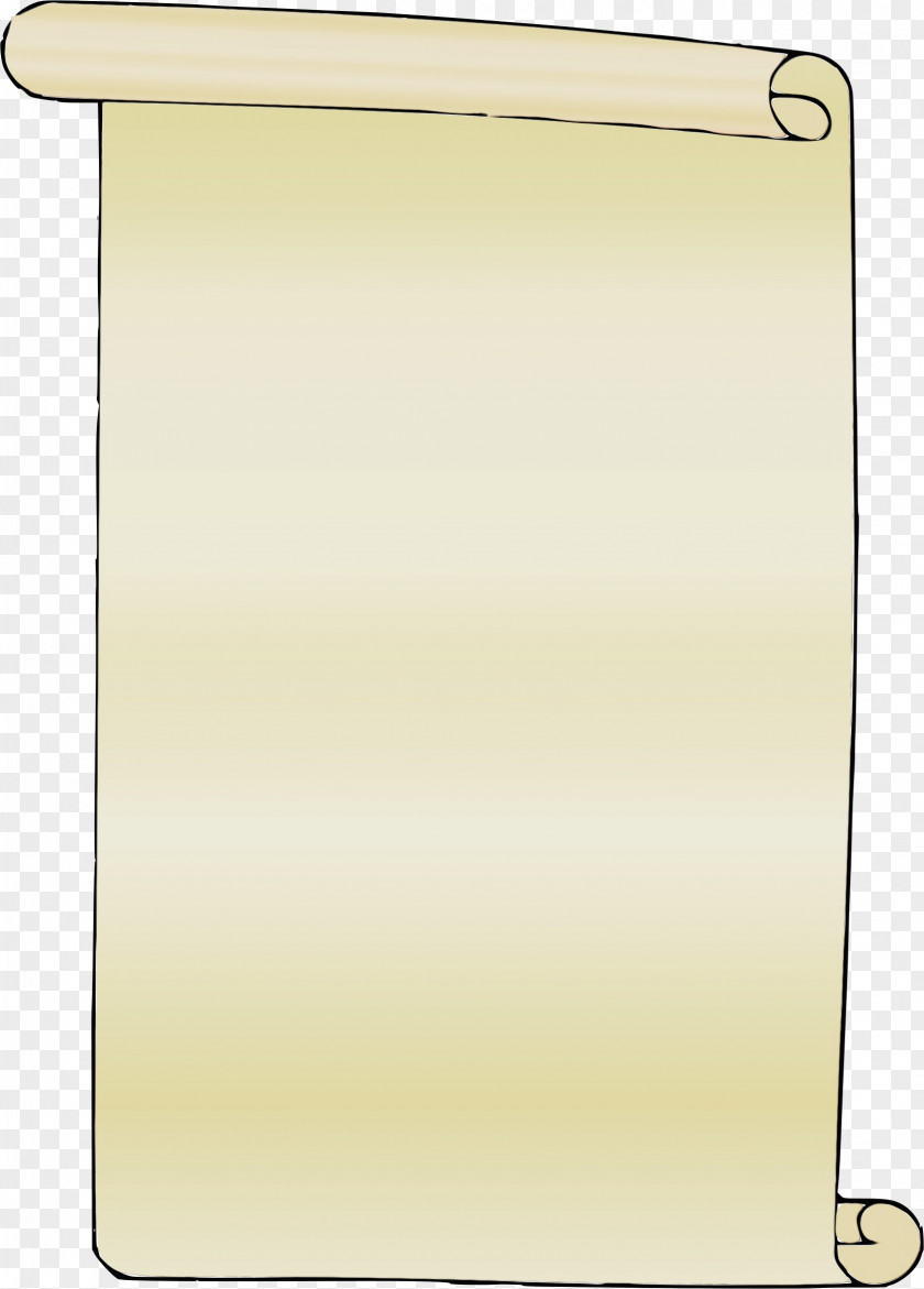 Scroll Yellow Background PNG
