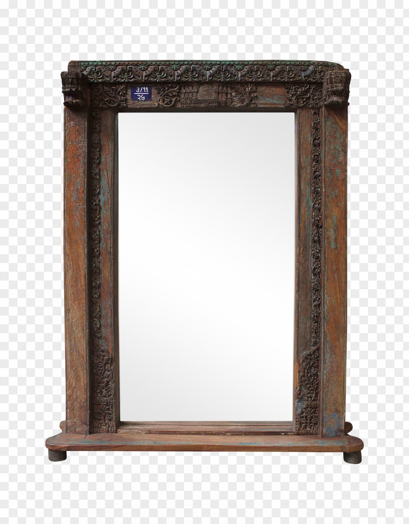 Wood Frame Mirror Picture Frames Framing Rectangle PNG