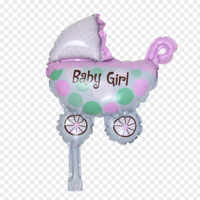 Balloon Infant Baby Transport Birthday PNG