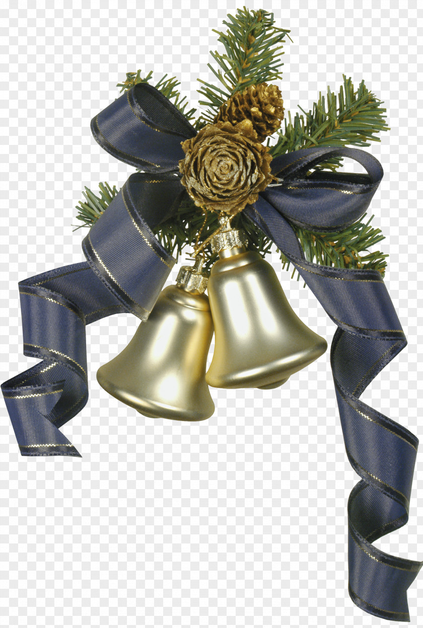 Bell Christmas Tree Decoration Candle PNG