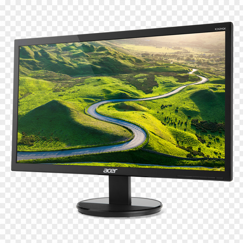 Bigger Zoom Big IPS Panel Computer Monitors 1080p LED-backlit LCD Acer PNG