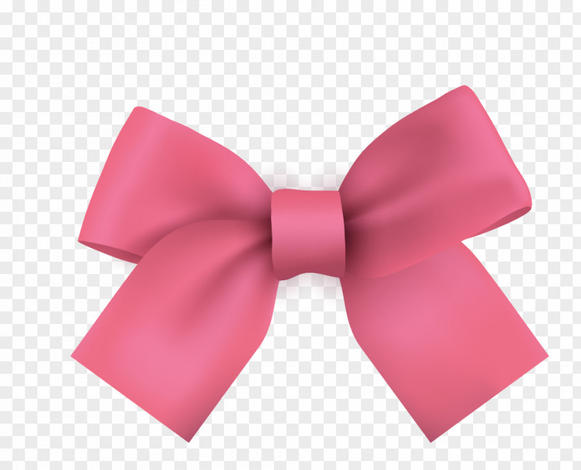 Cartoon Bow Decoration Pattern Tie Pink Shoelace Knot Ribbon PNG