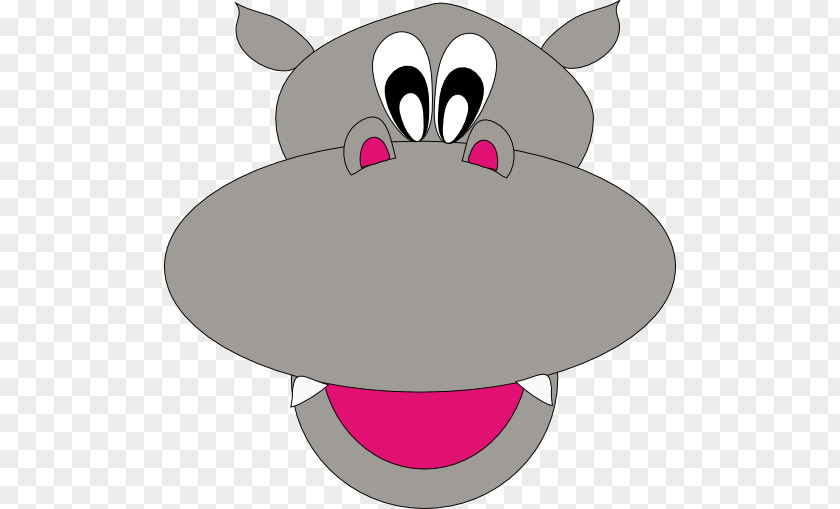 Hippo Cliparts Hippopotamus Face Cuteness Clip Art PNG