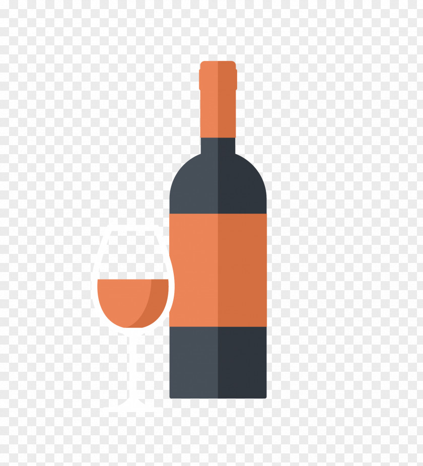 Vector Red Wine Glass Material PNG