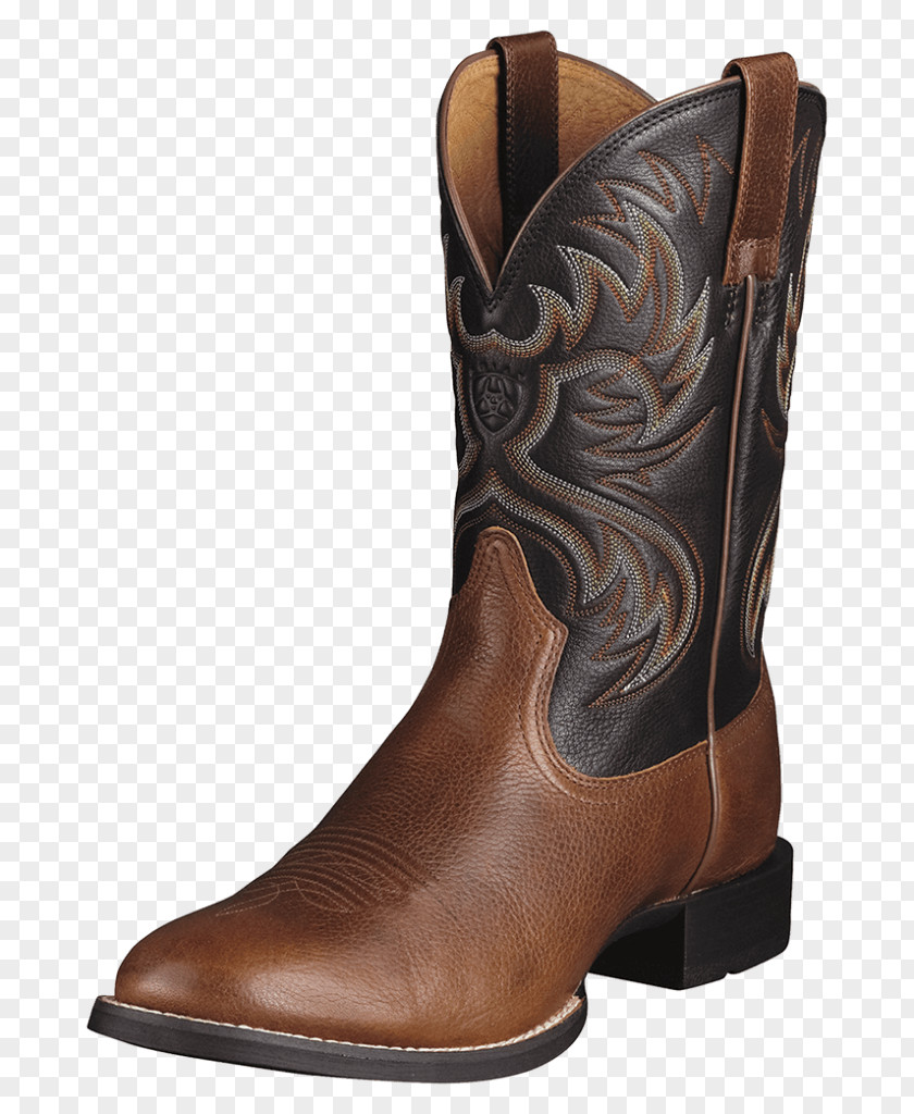 Western-style Cowboy Boot Shoe Ariat Clothing PNG