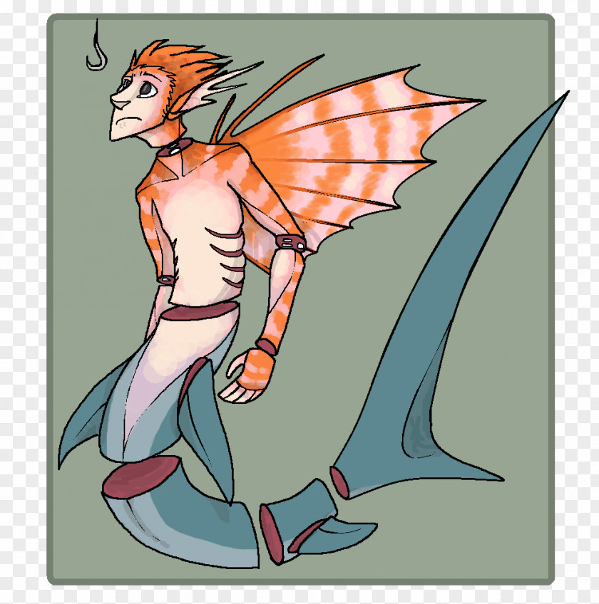 Fairy Muscle Fish Clip Art PNG