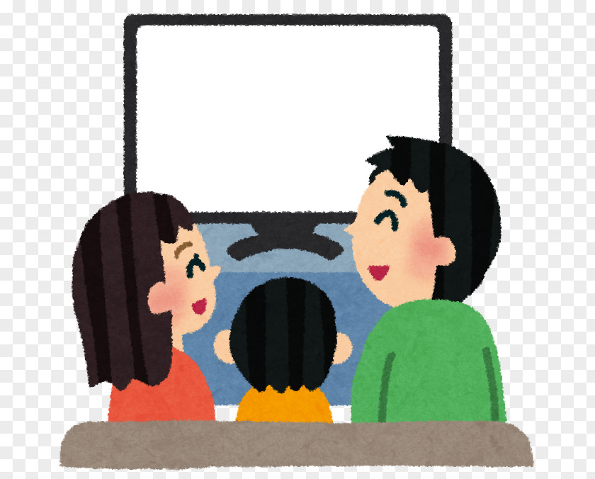 Family WATCHING TV Television Show Amazon Video Person FireTV PNG