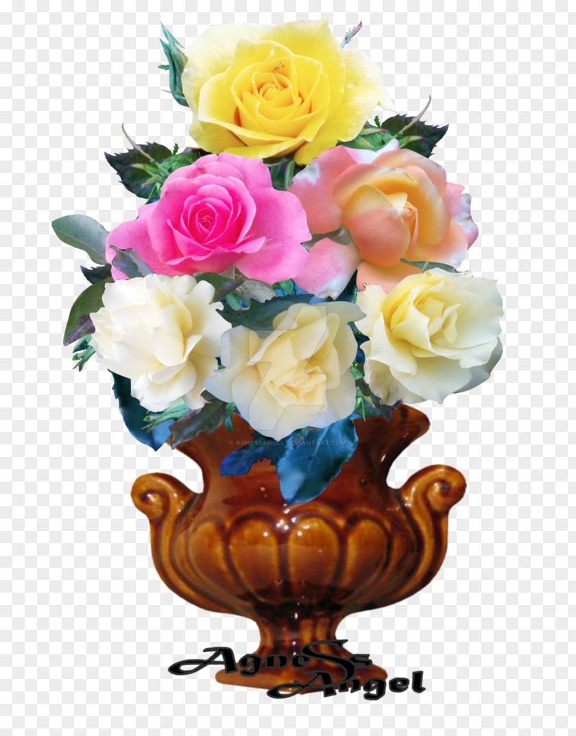 Flower Garden Roses Floral Design Cut Flowers Bouquet PNG