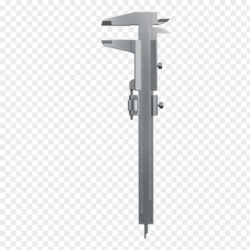 Grey Vernier Caliper Calipers Scale Measuring Instrument PNG