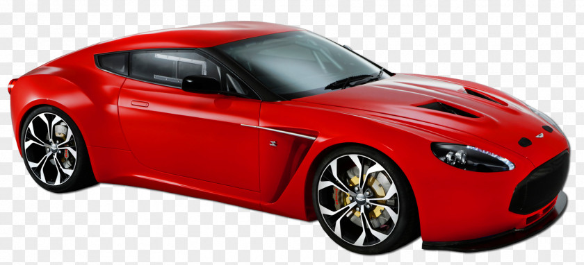 Red Cars Aston Martin Vantage Car DBS V12 Vanquish PNG