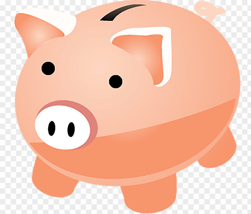 Bank Piggy Money Coin Clip Art PNG