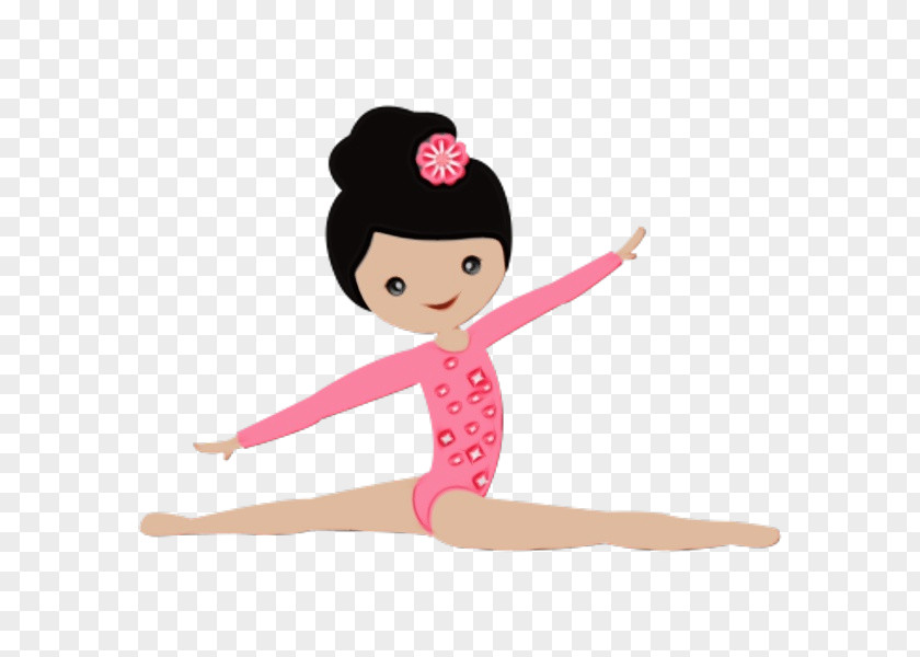 Dance Artistic Gymnastics Leotard Ballet Dancer Sportswear Flat PNG