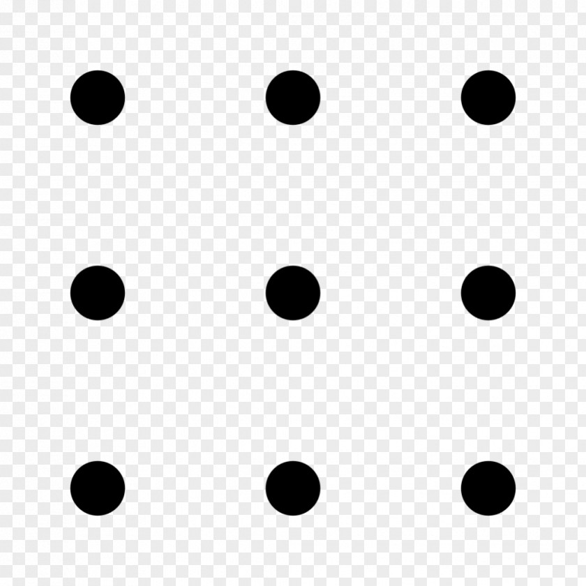 Dots Puzzle Brain Teaser Think Outside The Box Game PNG
