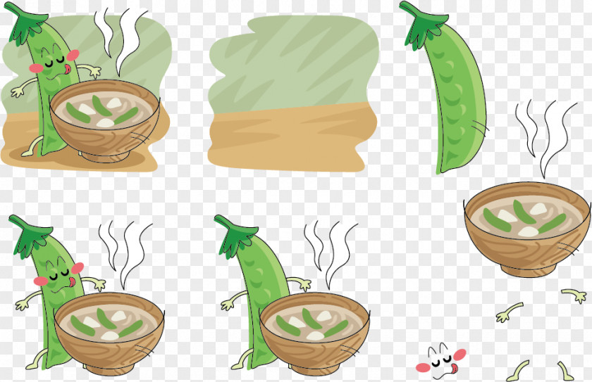 Drooling Expression Vector Snow Peas Edamame Common Bean Lablab Pea PNG