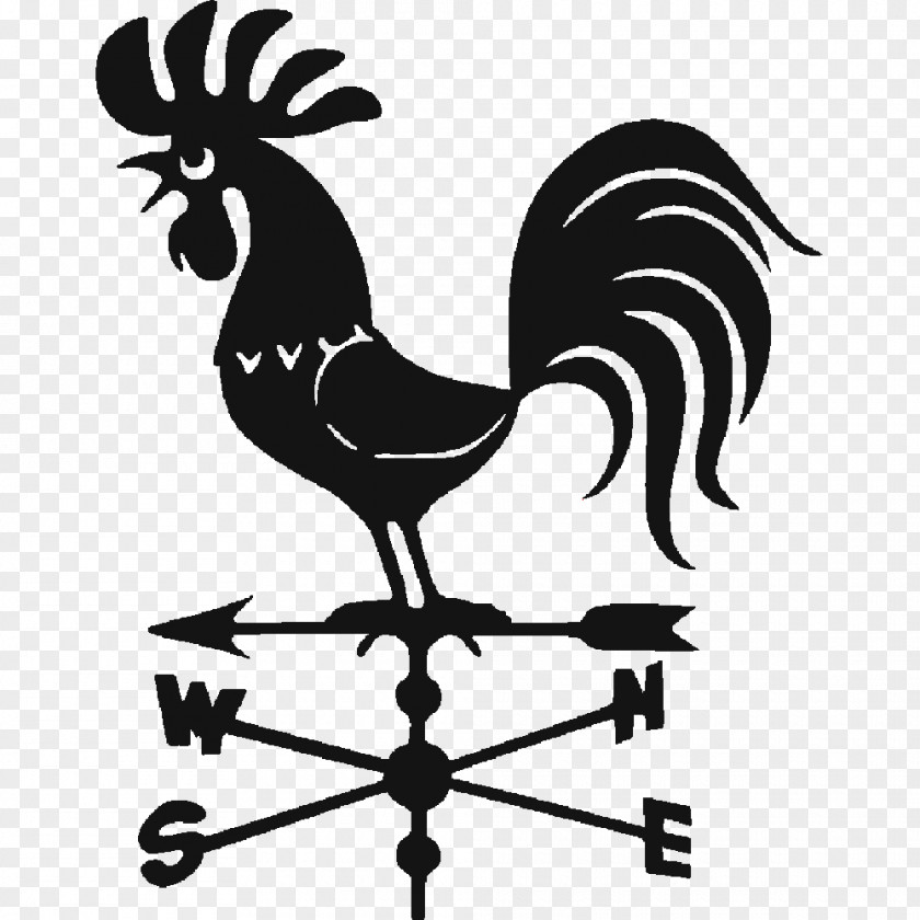 Frosted Chicken Weather Vane Vector Graphics Clip Art Wind PNG