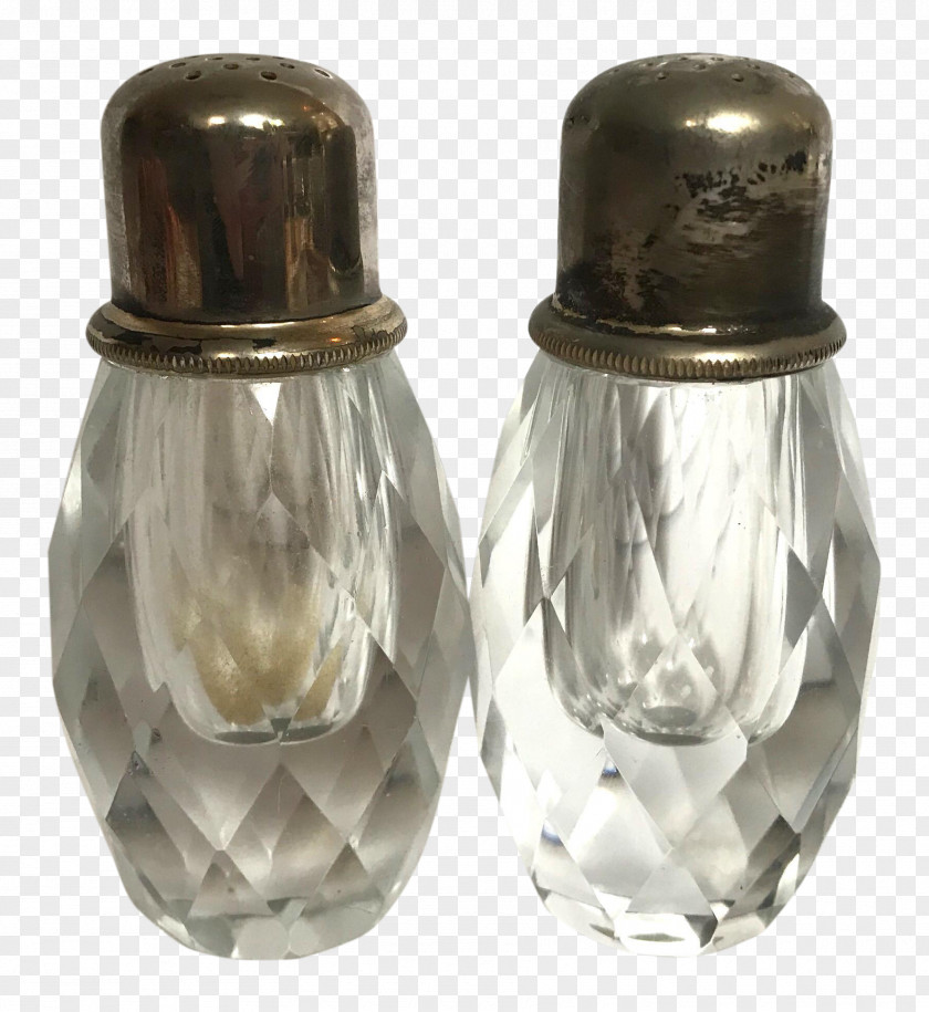 Glass Salt And Pepper Shakers Black Chairish PNG