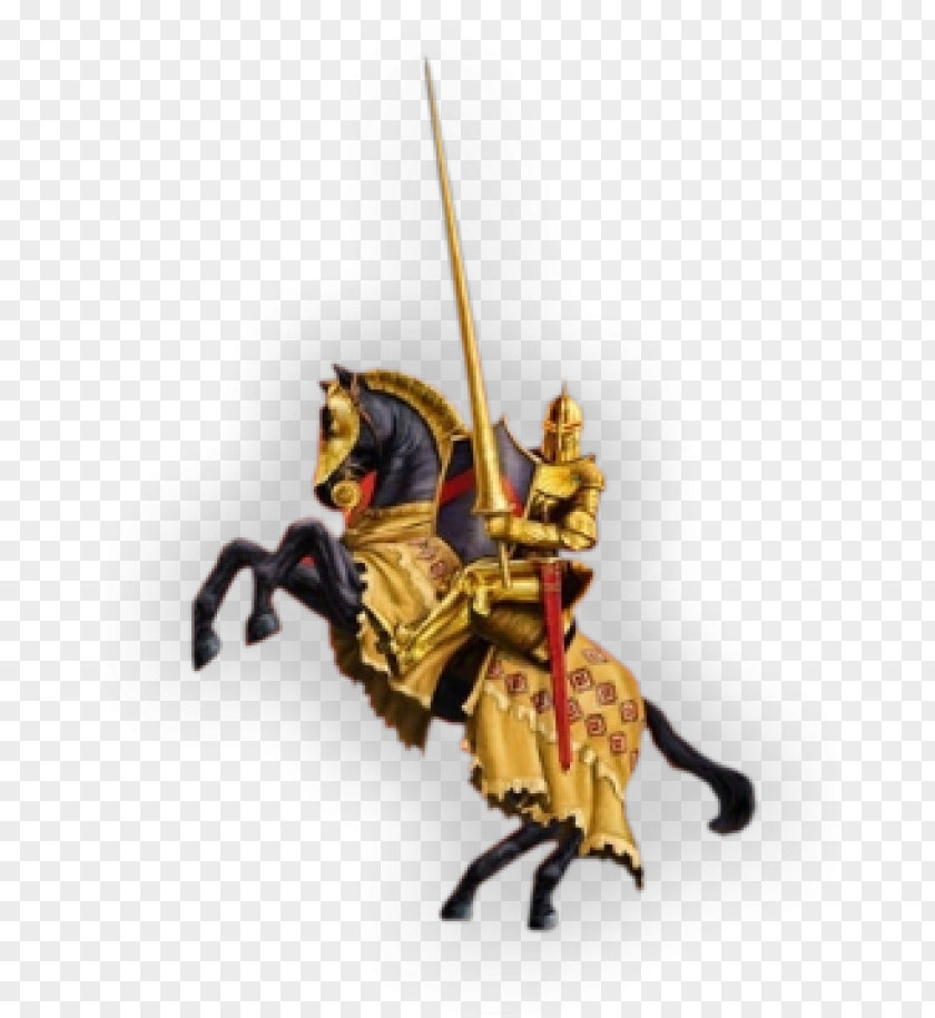 Horse Knight Chariot Figurine Daimyo PNG
