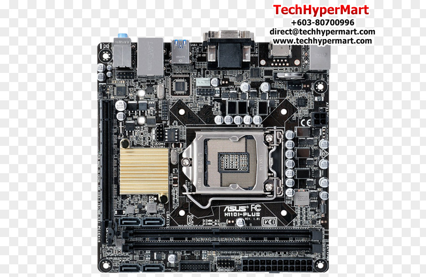 Mini Market Intel LGA 1151 Mini-ITX CPU Socket Motherboard PNG