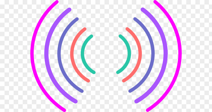 Radio Waves Wave Clip Art PNG