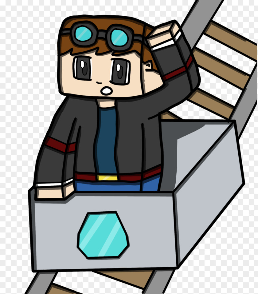 Rails Minecraft DanTDM: Trayaurus And The Enchanted Crystal Drawing Fan Art PNG