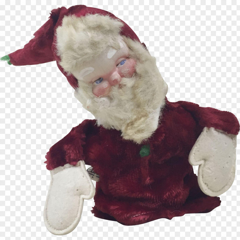 Santa Claus Mask Hand Puppet Costume PNG