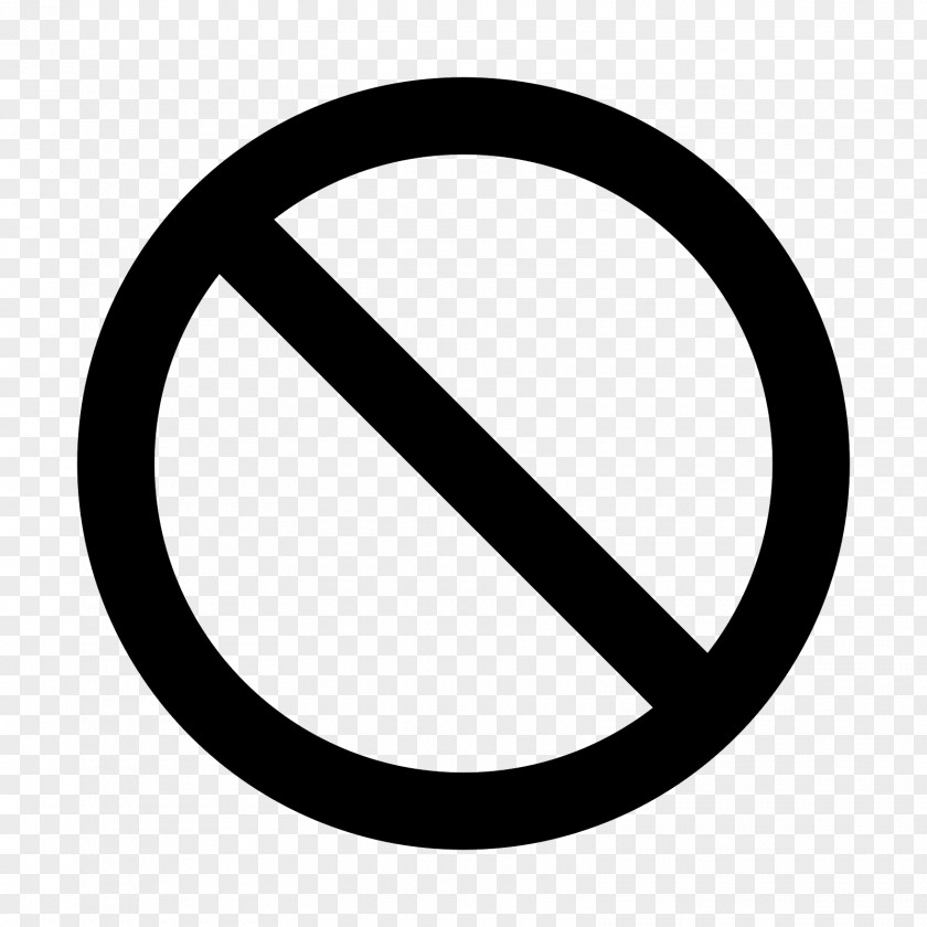 Symbol No Sign PNG