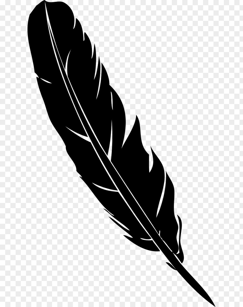 Black Feather Quill Pen Euclidean Vector PNG