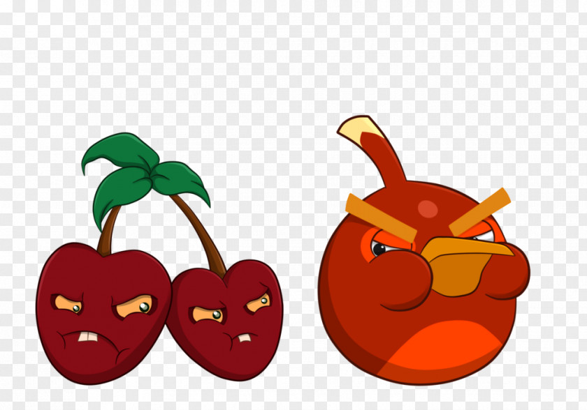 Cherry Bomb Plants Vs. Zombies Fan Art Illustration PNG