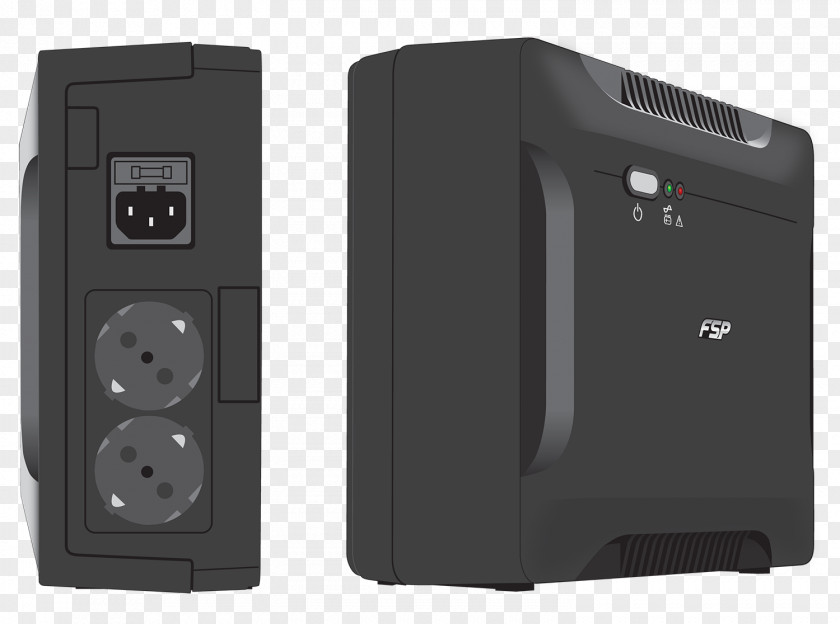 Computer UPS 800 VA FSP Fortron NANO800 Amazon.com NANO600 600VA Group PNG