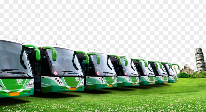 Free Bus Parking Lot To Pull Material Fundal Template Wallpaper PNG