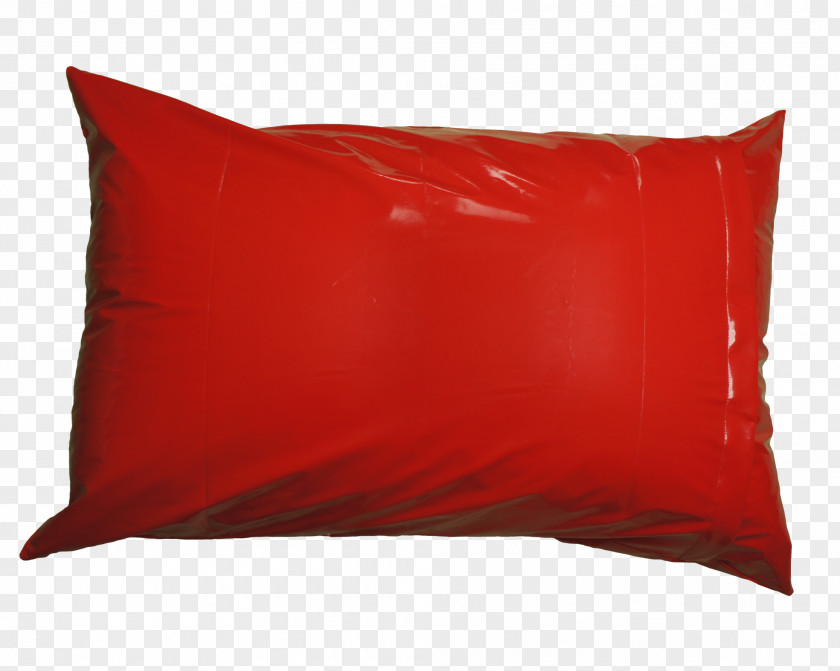 Pillow Throw Pillows Cushion Red Rectangle PNG