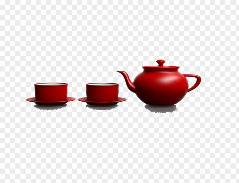 Tea Set Coffee Cup Mug Teapot PNG