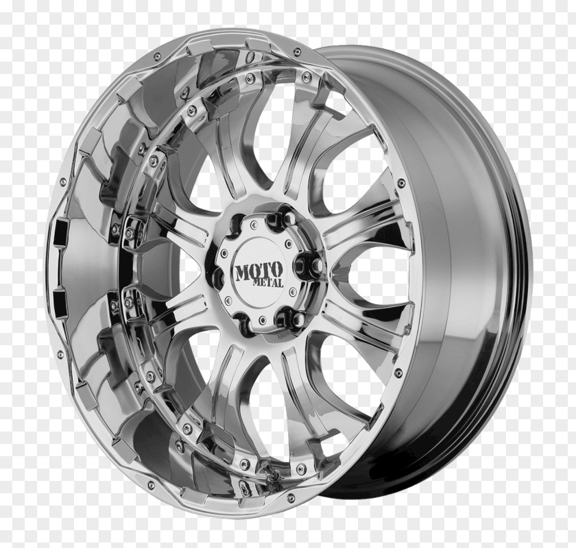 Alloy Wheel Chrome Plating Custom Metal PNG