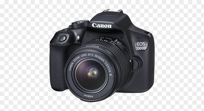 Canon EOS 1300D 600D Digital SLR EF-S 18–55mm Lens Camera PNG