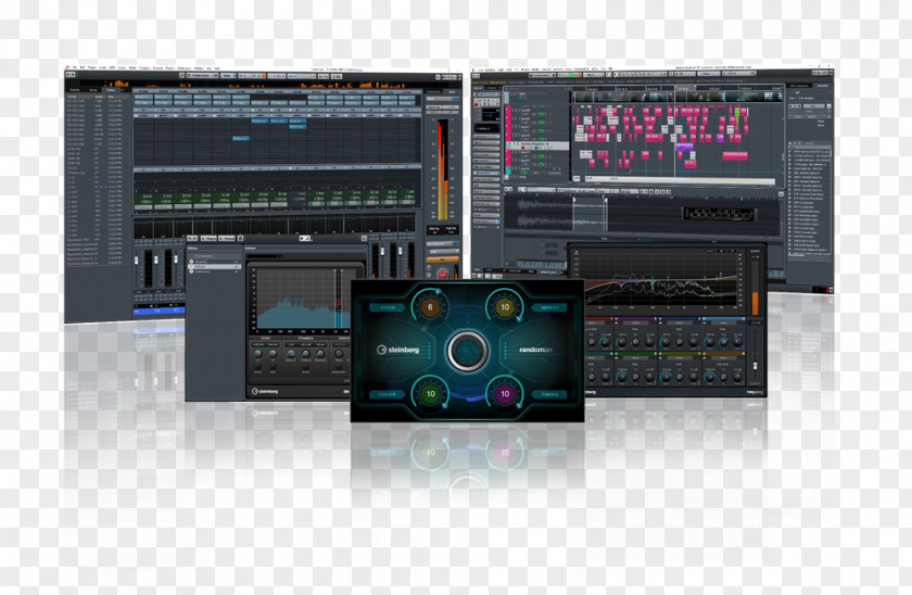 Digital Screen Steinberg Nuendo Computer Software Cubase Electronics PNG