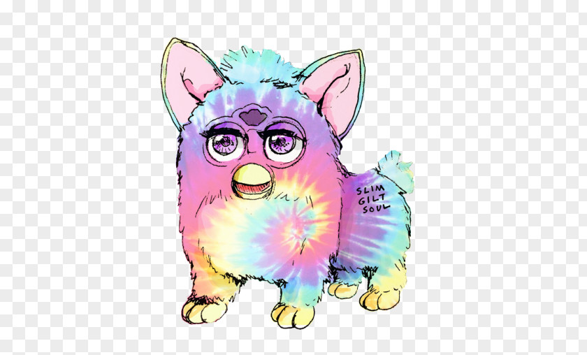 Furby Whiskers Dog Cat Clip Art PNG