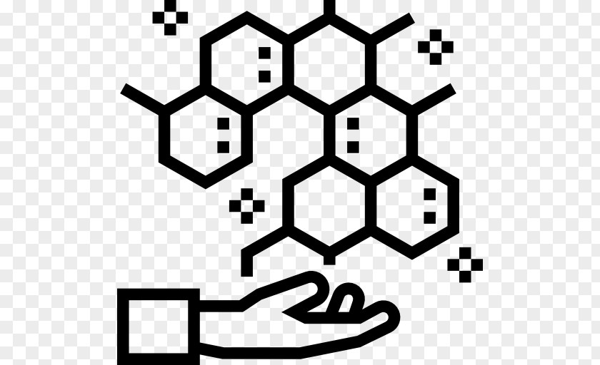 Molecular Vector Hexagon Animation Chemistry PNG