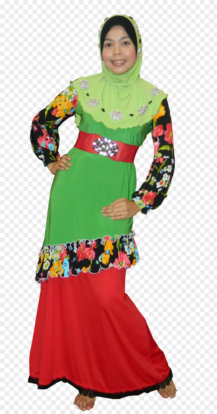 Baju Kurung Cartoon Melayu Costume Sleeve Boutique PNG