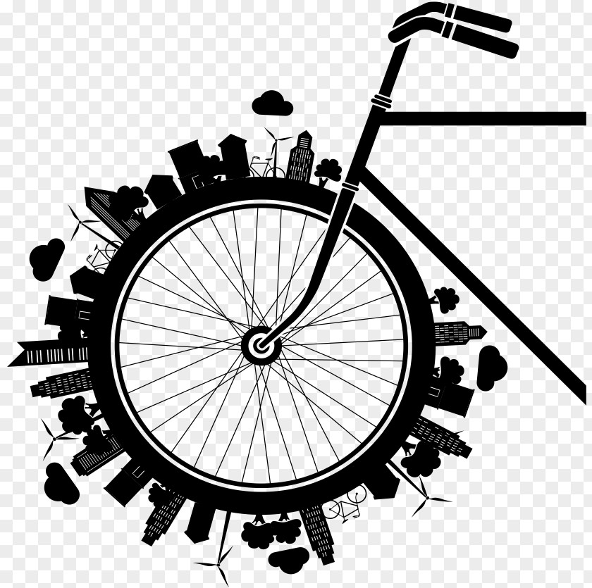 Bicycle Wheels Tires Frames Road PNG