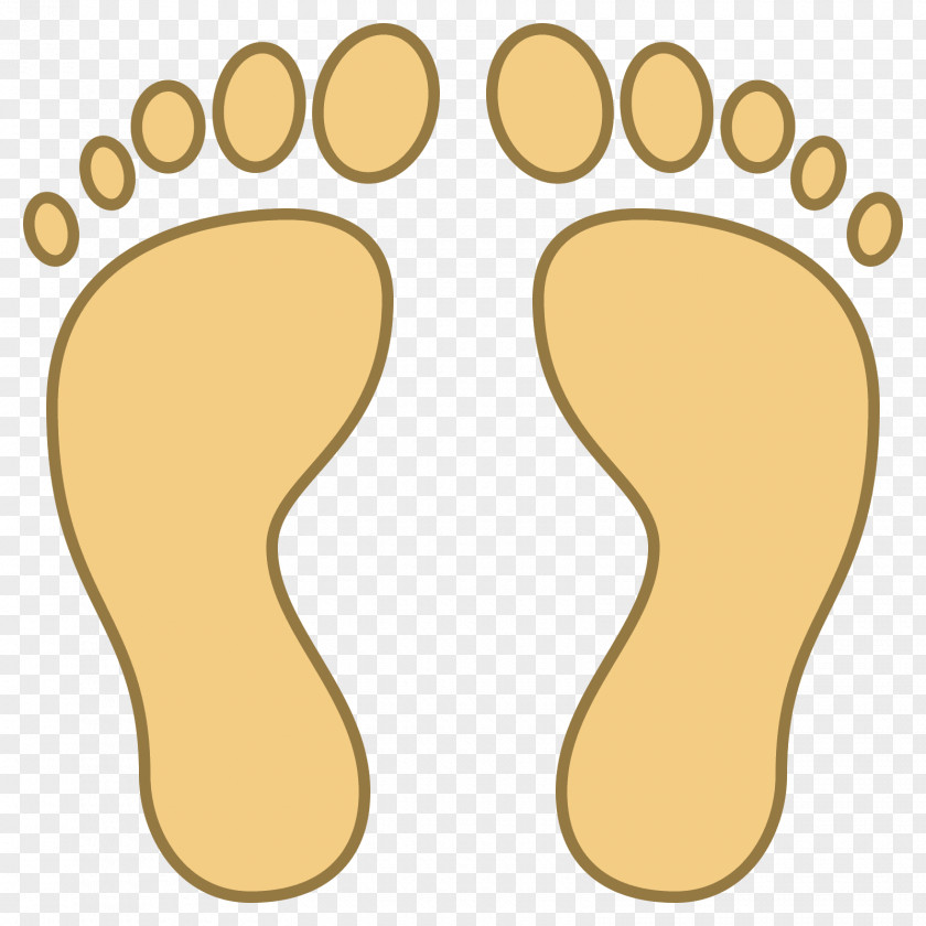 Footprint Sticker Clip Art PNG