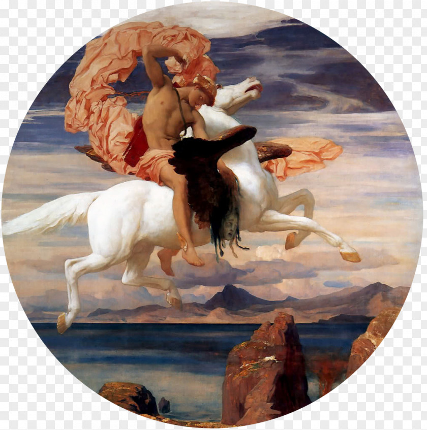 Greek Mythology Pegasus Birth Andromeda Perseus Jonathan's Token To David May Sartoris, Mrs Henry Evans Gordon PNG