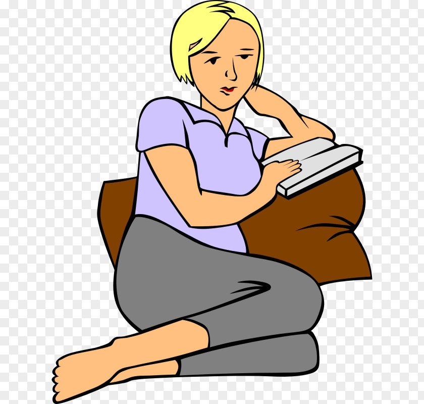 Pictures Of People Reading Sleep Relaxation Clip Art PNG