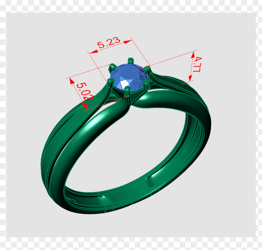 Ring Turquoise Gold Cubic Zirconia Engagement PNG