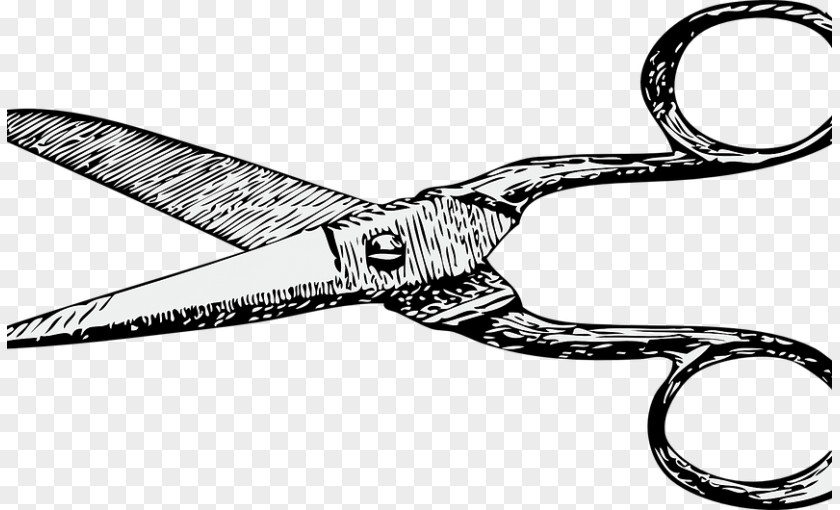 Scissors Hair-cutting Shears Clip Art PNG