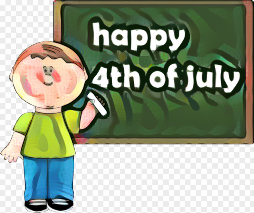 Signage Child Fourth Of July Background PNG