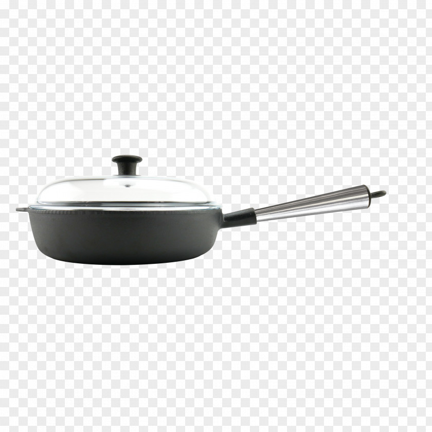 Frying Pan Cast Iron Lid Steel Tableware PNG