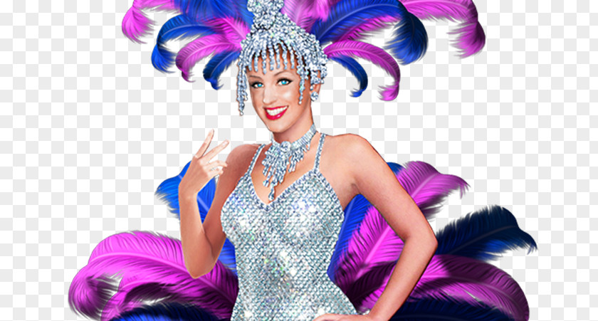 Las Vegas Showgirl Dance Samba PNG